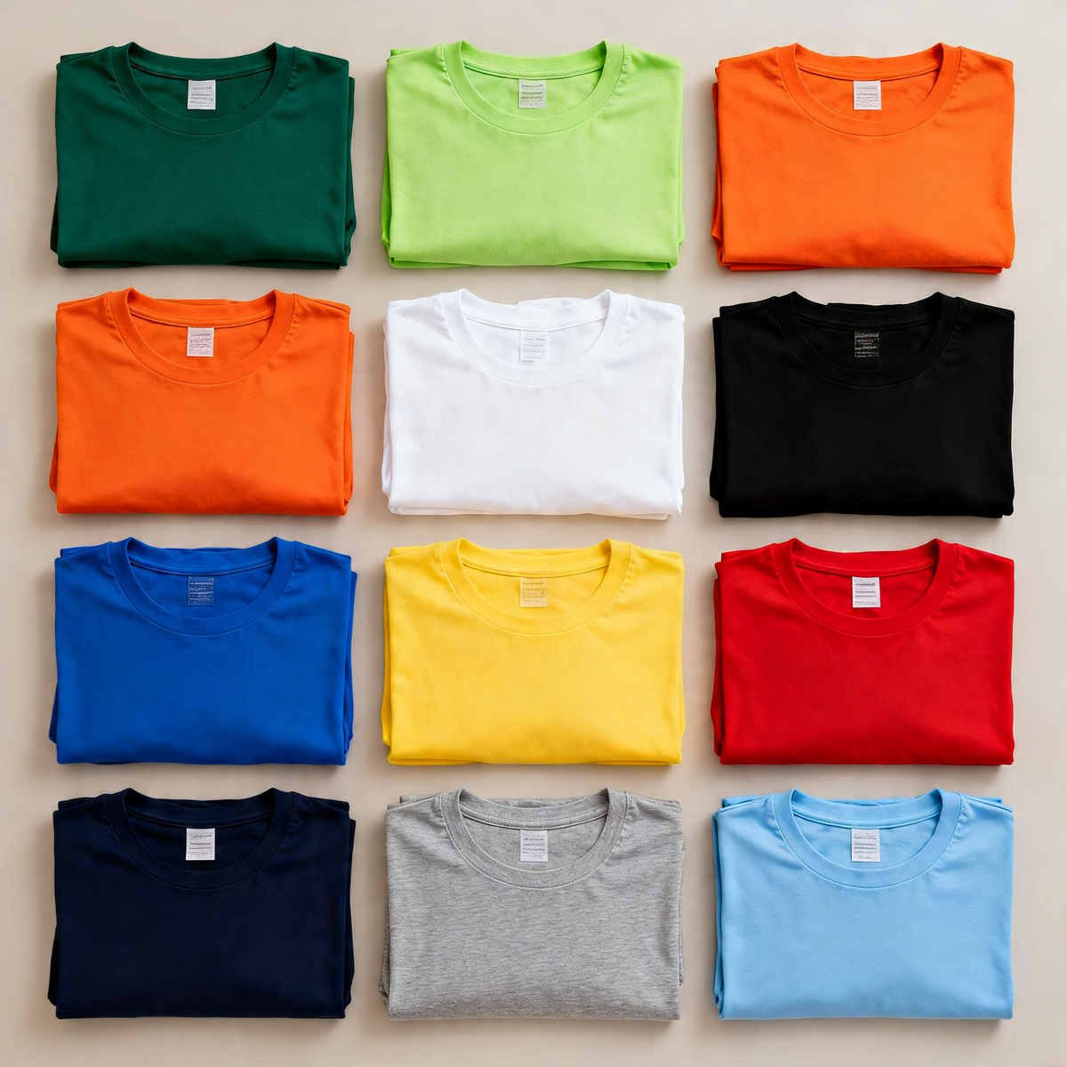 POLERAS UNISEX MANGA CORTA