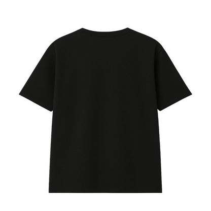 Polera Unisex 100% Algodón Premium Negra