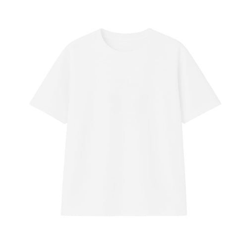 Poleras unisex de algodon de Niños blanca