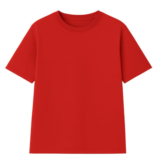 Polera Unisex 100% Algodón Premium Roja