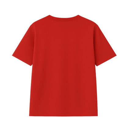 Polera Unisex 100% Algodón Premium Roja