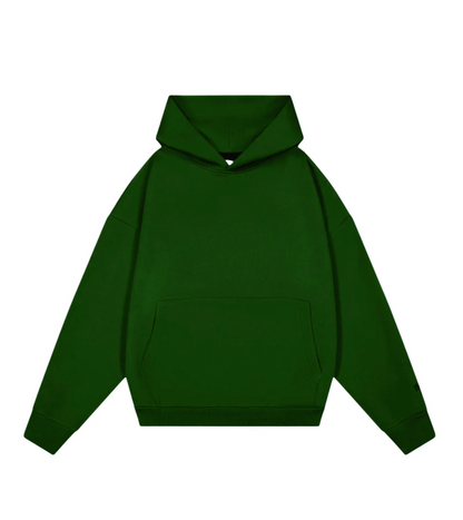 HOODIE BÁSICO VERDE BOTELLA