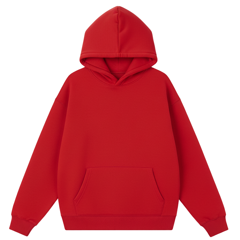 HOODIE BÁSICO ROJO
