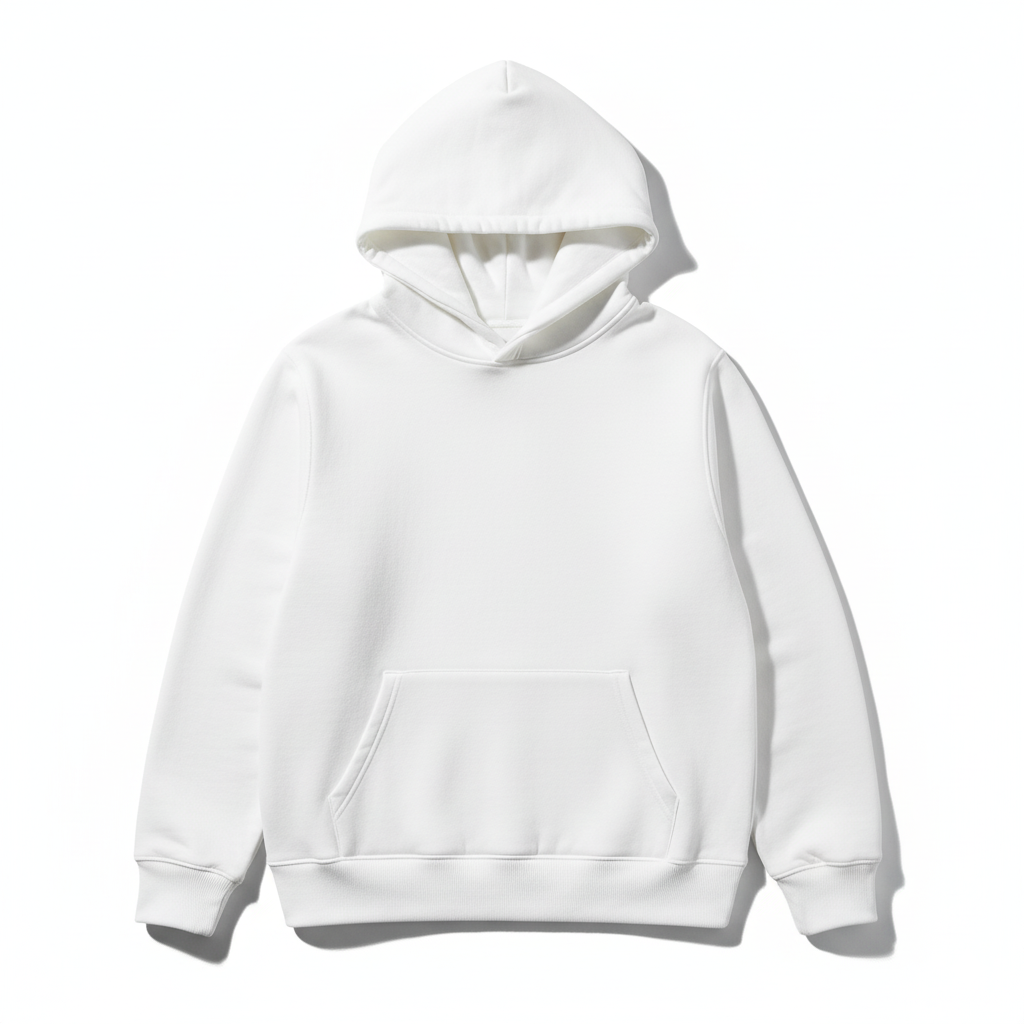HOODIE BÁSICO BLANCO