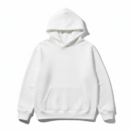 HOODIE BÁSICO BLANCO