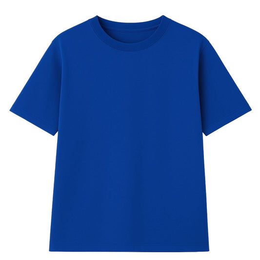 Poleras unisex de algodon de Niños Azul Rey