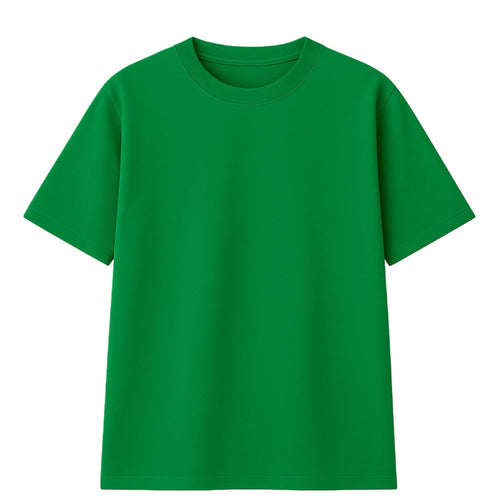 Poleras unisex de algodon de Niños Verde Cata