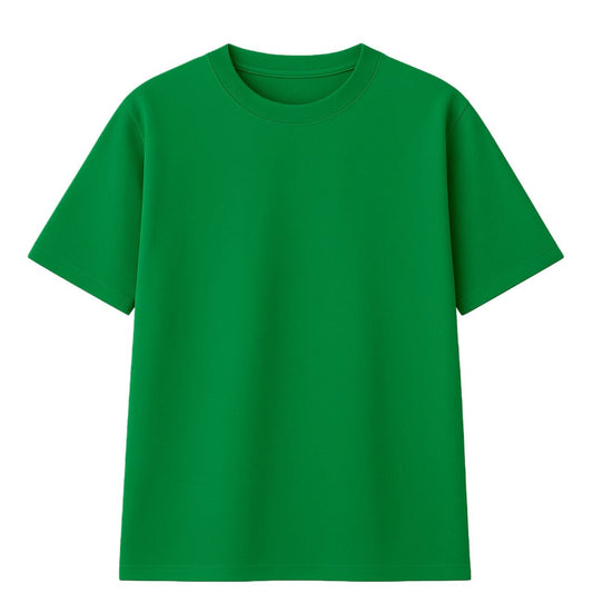 Poleras unisex de algodon de Niños Verde Cata