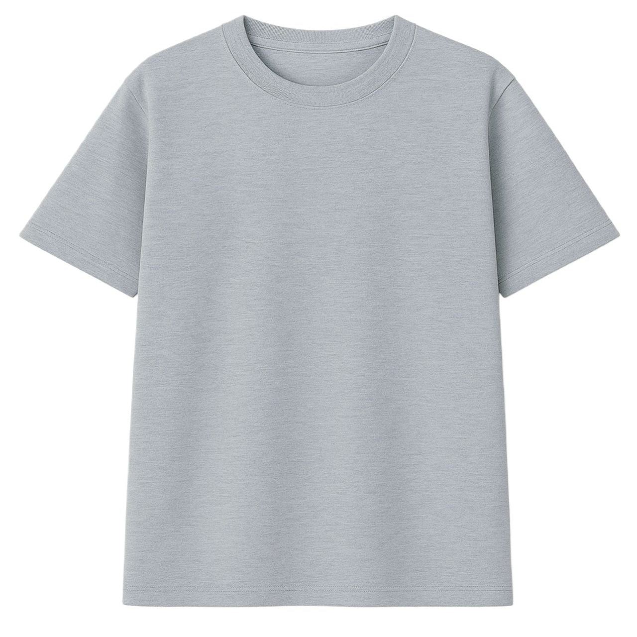 Polera Unisex 100% Algodón Premium Gris