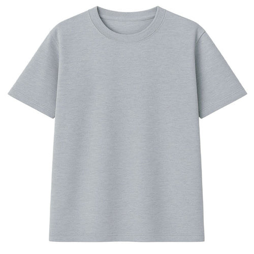 Polera Unisex 100% Algodón Premium Gris