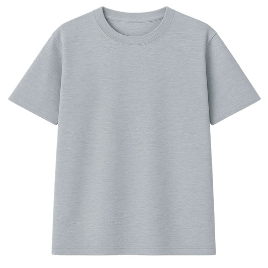 Polera Unisex 100% Algodón Premium Gris