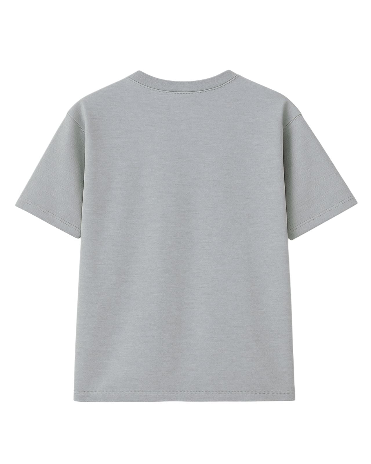 Polera Unisex 100% Algodón Premium Gris