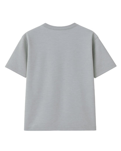 Polera Unisex 100% Algodón Premium Gris